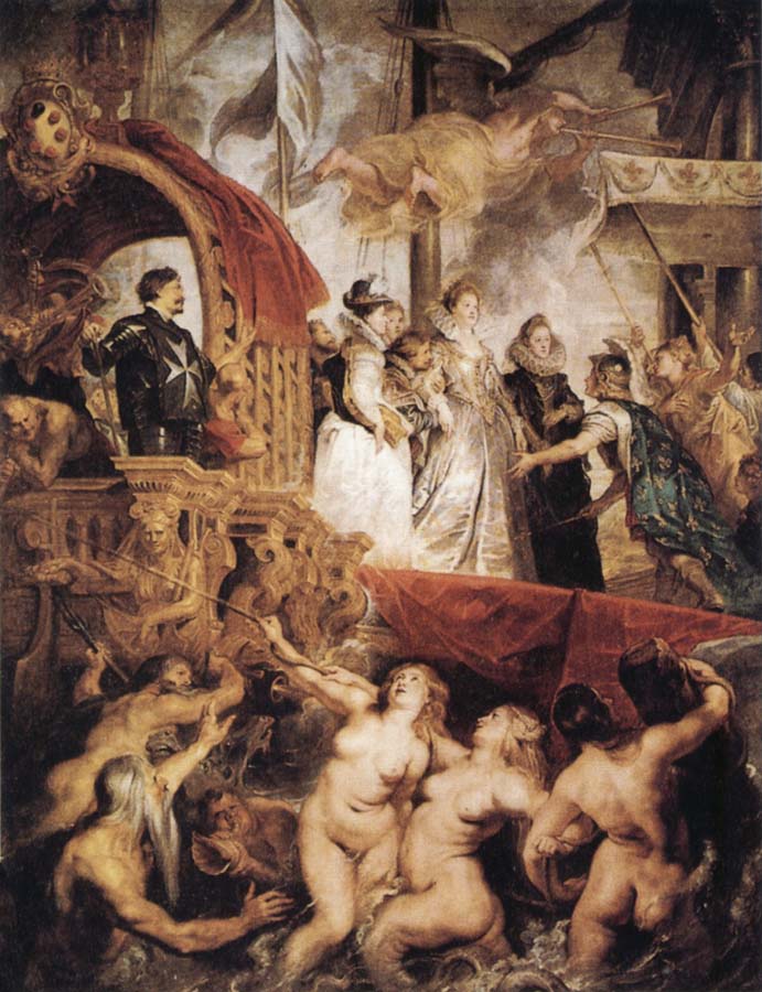 The Landing of Marie de